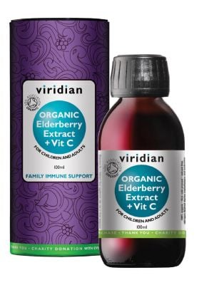 Viridian Elderberry Liquid +Vit C